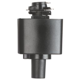 Knightsbridge 1-Circuit Pendant Adaptor Black