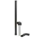Baxi  Plume Kit Extension Pipe 60mm White/Black