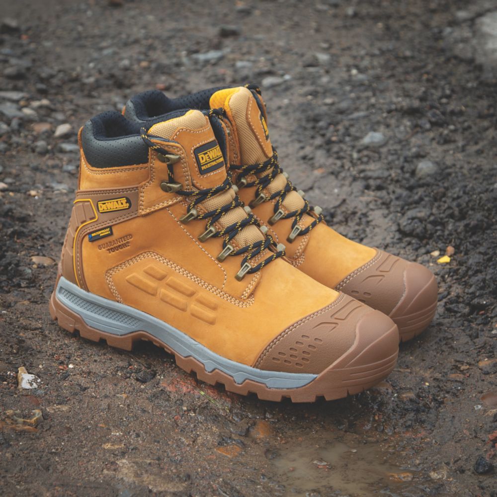 DeWalt Defiance Safety Boots Honey Size 10 Screwfix