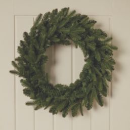 Fraser Fir 500mm Indoor LED Pre Lit Artificial Christmas Wreath