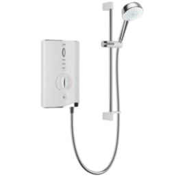 Mira Sport Max with Airboost White/Chrome 9kW  Electric Shower