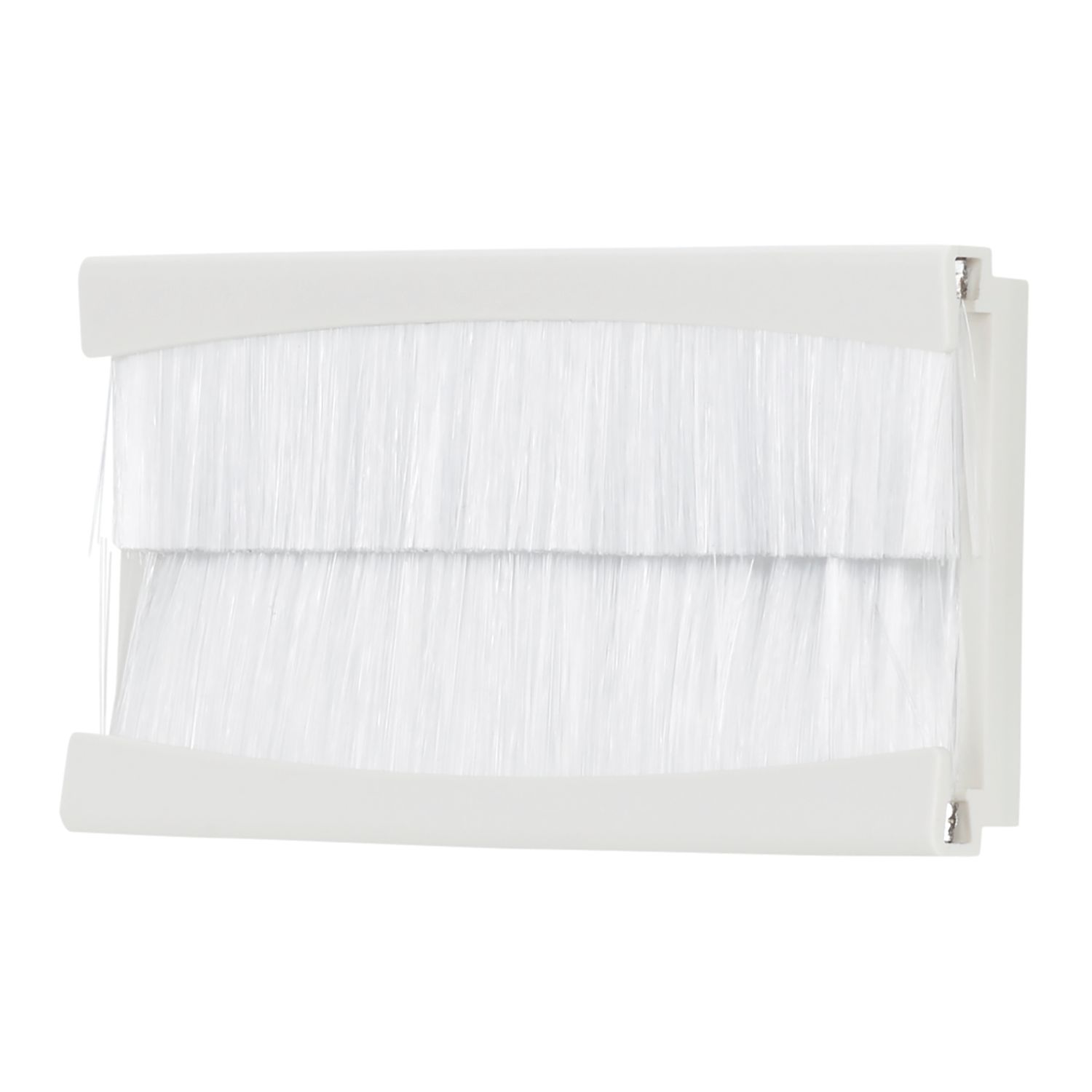 Contactum Modular Brush Flex Outlet White (931RR)