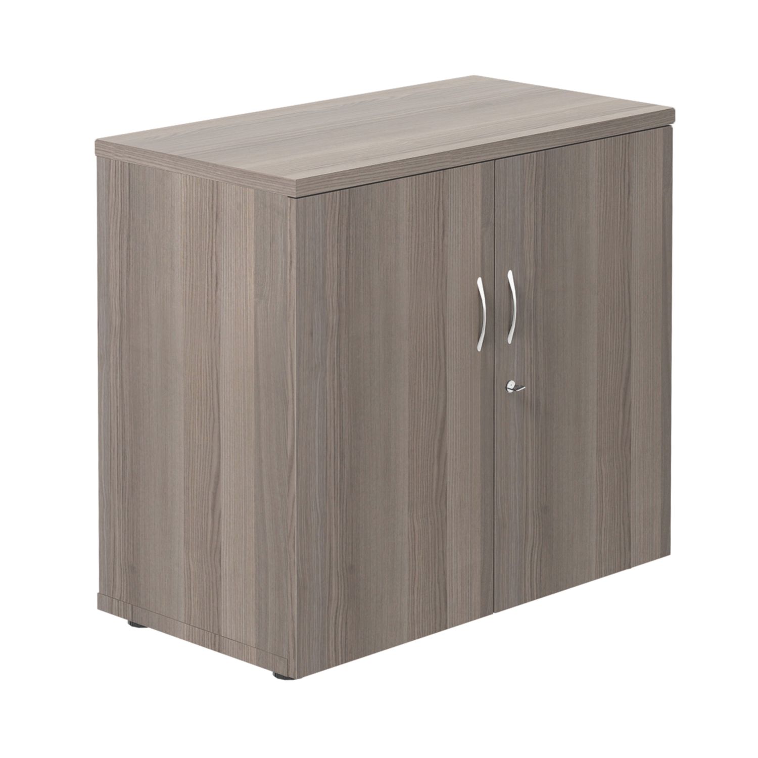 TC Group 1-Shelf Cupboard Grey Oak 800mm x 730mm (931TT)