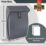 Burg-Wachter Swing Post Box Anthracite Painted Finish