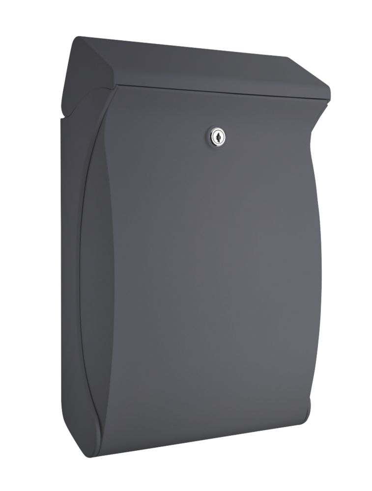 Burg-Wachter Swing Post Box Anthracite Painted Finish