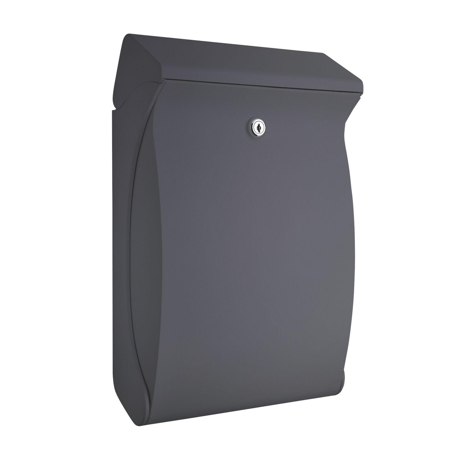 Burg-Wachter Swing Post Box Anthracite Painted Finish (931TY)