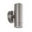 Saxby Palin Outdoor Twin Up/Down Wall Light Brushed Stainless Steel