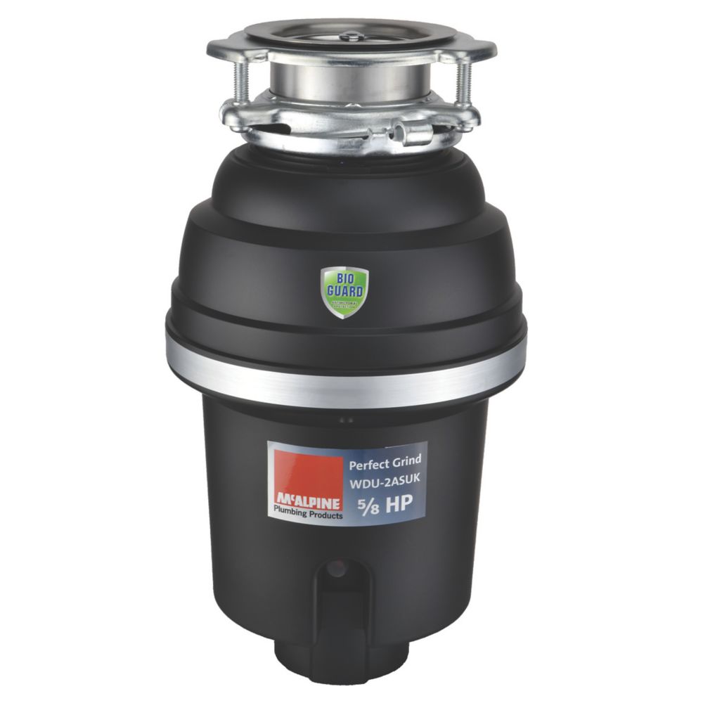 McAlpine WDU-2ASUK Food Waste Disposer with Built-In Air Switch