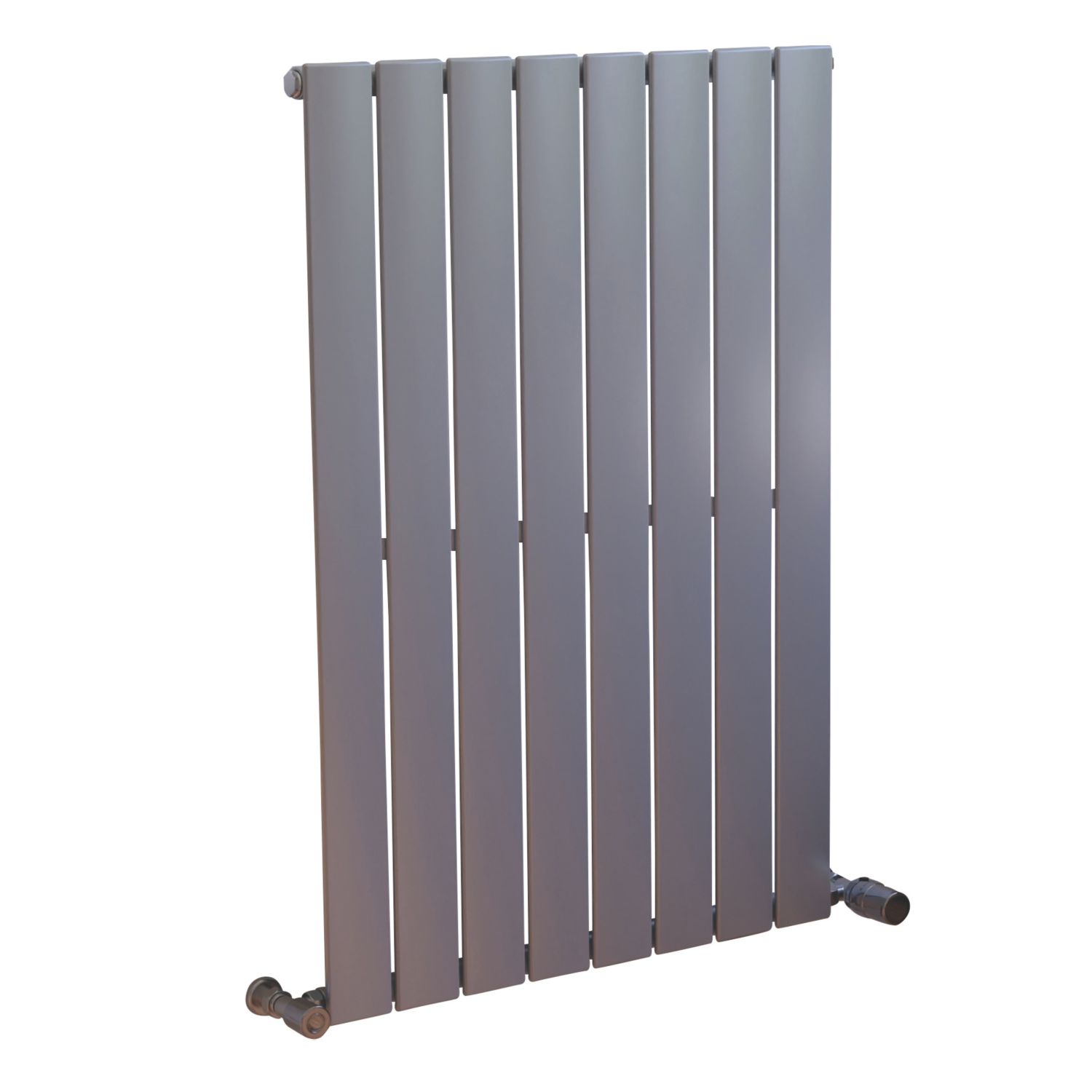 Ximax 900mm x 595mm 2038BTU Silver Vertical Designer Radiator (9328H)