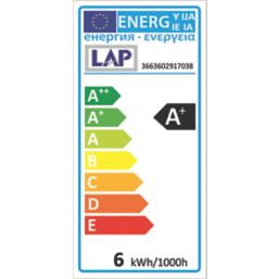 LAP  GU5.3 MR16 LED  345lm 4.6W 5 Pack