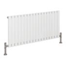 Reina Harley Single 600mm x 1190mm 2696BTU White Horizontal Designer Radiator
