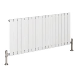 Reina Harley Single 600mm x 1190mm 2696BTU White Horizontal Designer Radiator
