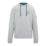 Regatta Cline  Hooded Sweatshirt Grey Marl / Mediterranea 2X Large 54.3" Chest