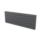 Ximax Oceanus Duplex 445mm x 1200mm 3120BTU Anthracite Horizontal Designer Radiator