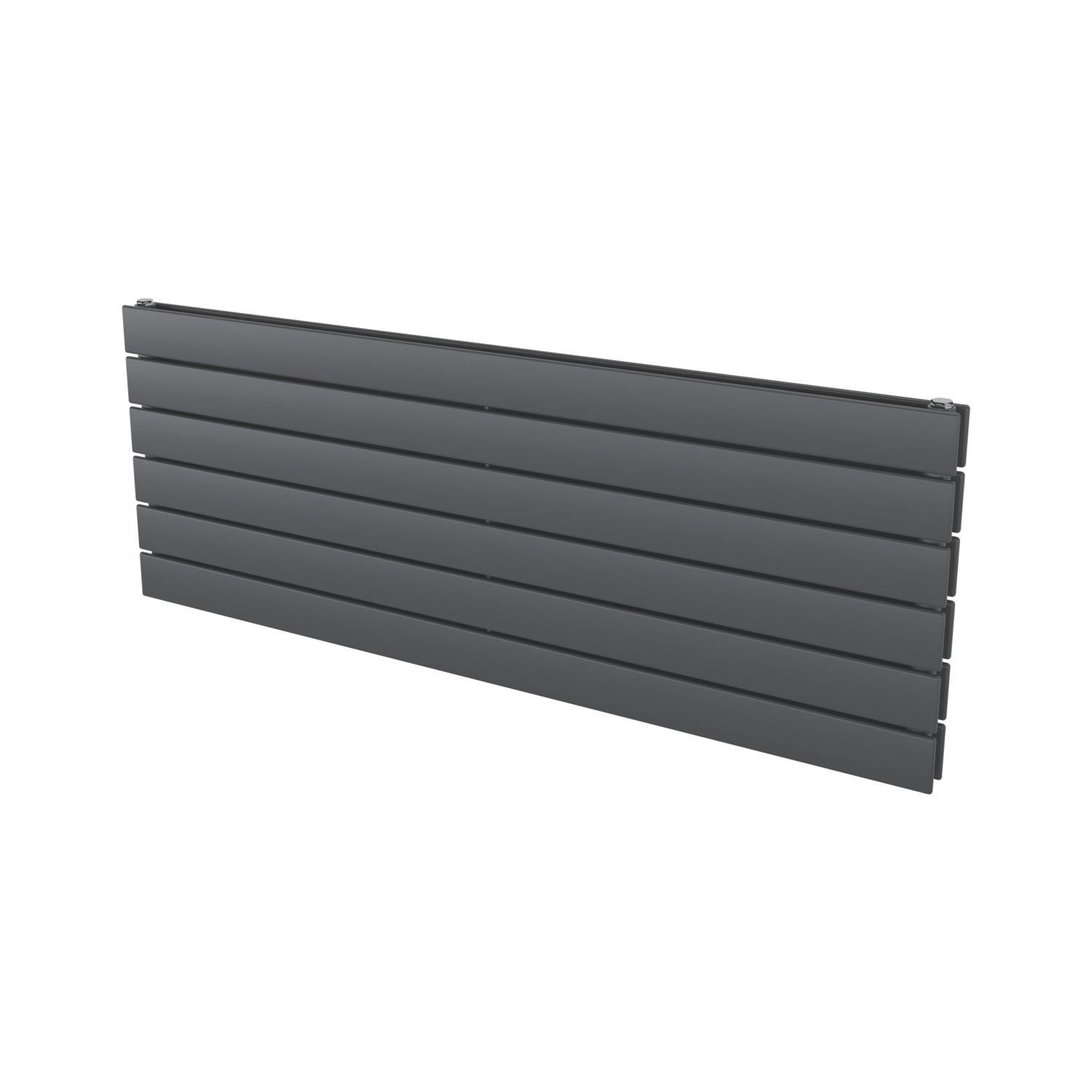 Ximax Oceanus Duplex 445mm x 1200mm 3120BTU Anthracite Horizontal Designer Radiator (932GL)