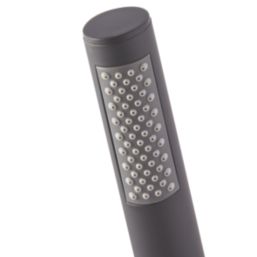 Highlife Bathrooms Coll Matt Black 122mm Deck Mounted Dual Control Manual Shower Mixer Tap