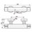 Ideal Standard Alu+ Exposed Single Outlet Thermostatic Silver Bar Mixer Shower Valve