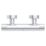 Ideal Standard Alu+ Exposed Single Outlet Thermostatic Silver Bar Mixer Shower Valve