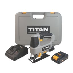 Titan TTI866JSW 18V 1 x 2.0Ah Li-Ion TXP  Cordless Jigsaw