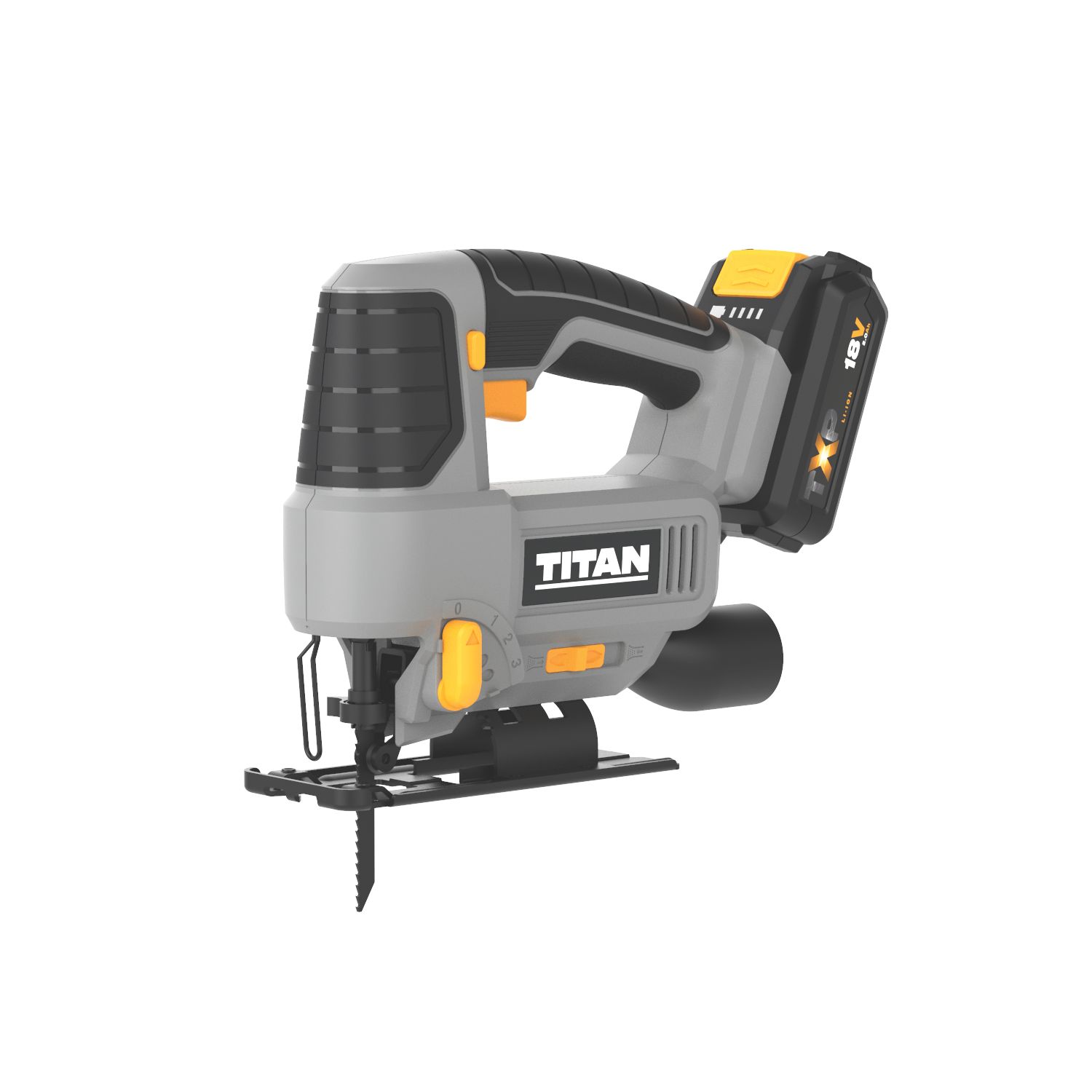 Titan TTI866JSW 18V 1 x 2.0Ah Li-Ion TXP Cordless Jigsaw (932PV)