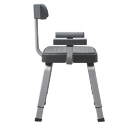 Croydex Freestanding Serenity Shower Chair Grey