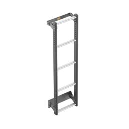 Van Guard  Renault Trafic 2014 on 5-Treads ULTI Rear Door Ladder for H1 1260mm