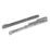 Essentials Steel Soft-Close Roller Drawer Runners 450mm 2 Pack