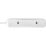 Masterplug 13A 4-Gang Unswitched  Extension Lead White 5m