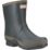 Hunter Gardener Short Size 12  Dark Olive Non Safety Wellies