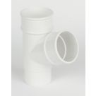 FloPlast RY1W Round Pipe Branch White 68mm