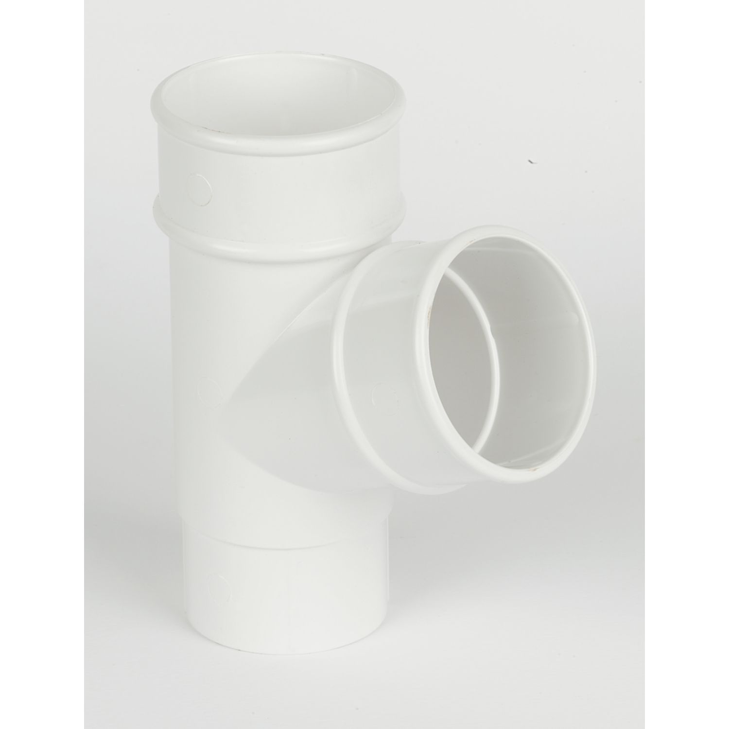 FloPlast RY1BL Round Pipe Branch White 68mm (93305)