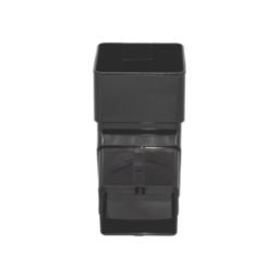 FloPlast  112.5° Square Offset Bend Black 65mm