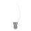 LAP  E14 Candle LED Light Bulb Milky 470lm 2.2W 2 Pack