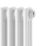 Acova Vuelta 750W 3-Column Electric Radiator 623mm x 594mm White 2559BTU