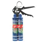 Rawlplug R-KEM-II-300-P2G6N Resin & Heavy Duty Gun 2 x 300ml