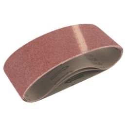 150 Grit Multi-Material Sanding Belts 457mm x 76mm 3 Pack