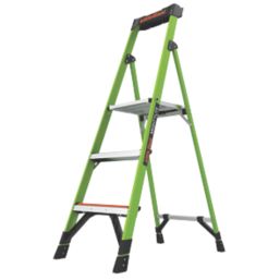 Little Giant Fibreglass 0.84m 3 Step Platform Step Ladder