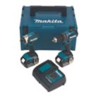 Refurb Makita DLX2283STJ 18V 2 x 5.0Ah Li-Ion LXT Brushless Cordless Twin Kit