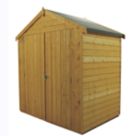 Shire  6' x 4' (Nominal) Apex Overlap Timber Shed