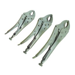 Locking on sale pliers set