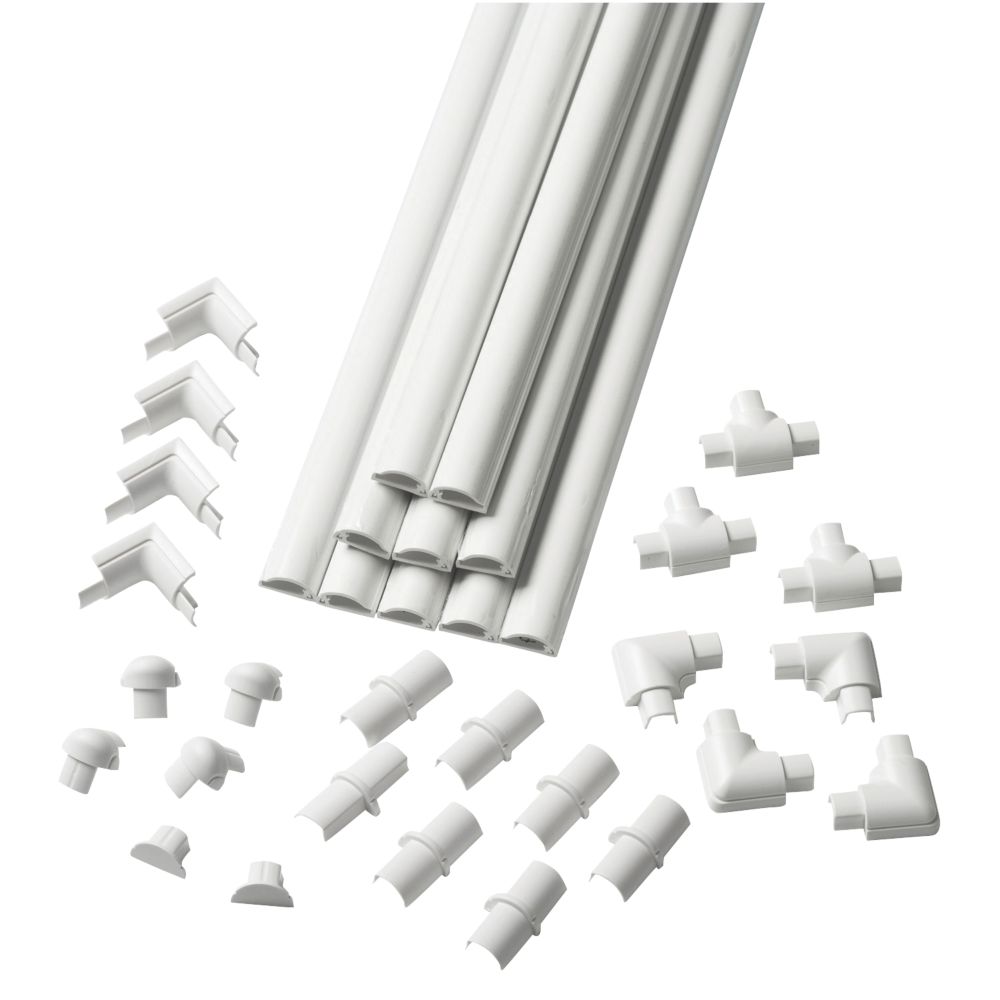 micro trunking for speaker wire