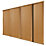 Spacepro Shaker 4-Door Sliding Wardrobe Doors Oak Frame Oak Panel 2898mm x 2260mm