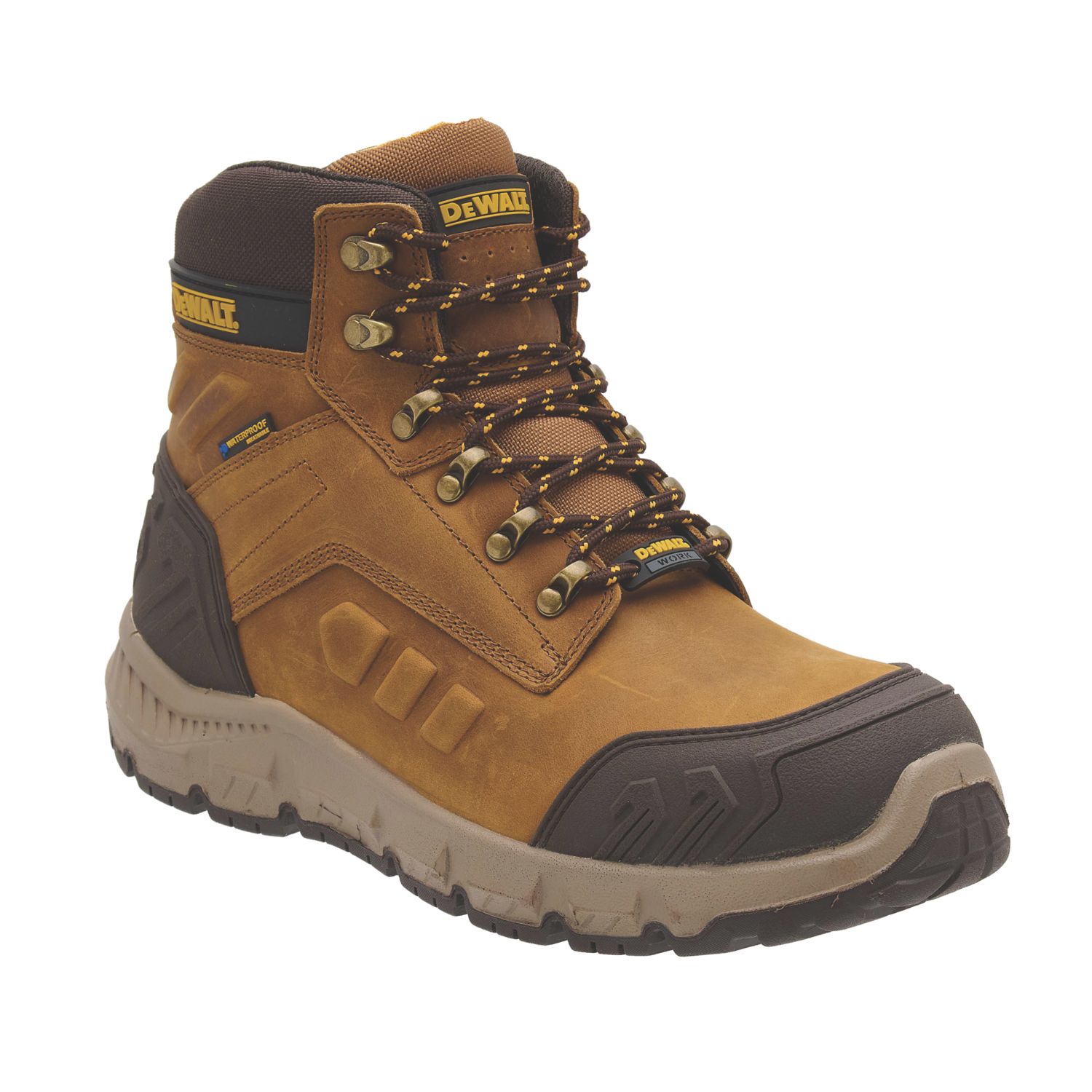 DEWALT Braintree Size 10 Sundance Waterproof Steel Toe Cap Safety Boots (934CH)
