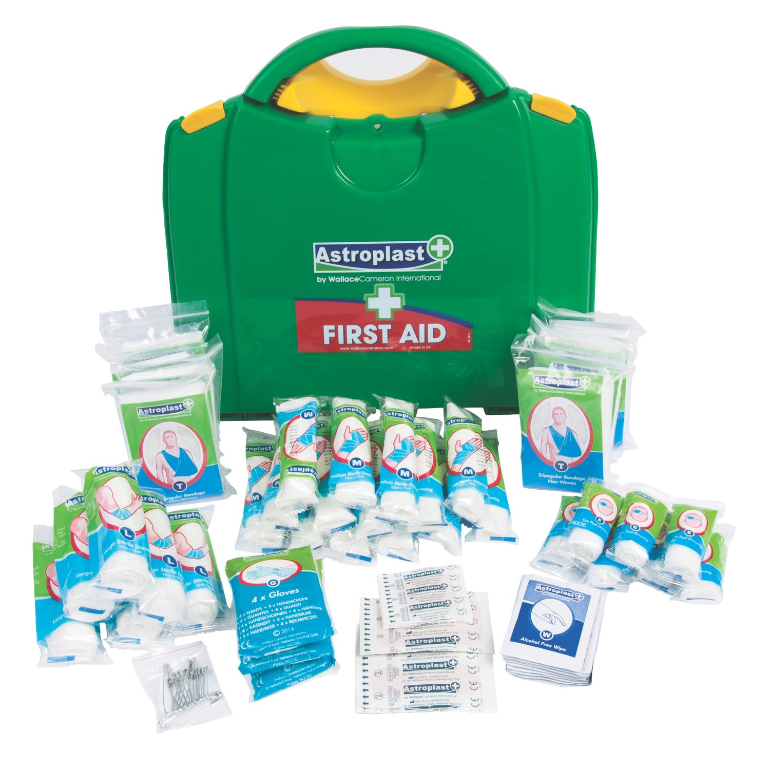 Wallace Cameron 1002116 50 Person HSE Green Box First Aid Kit (934FX)