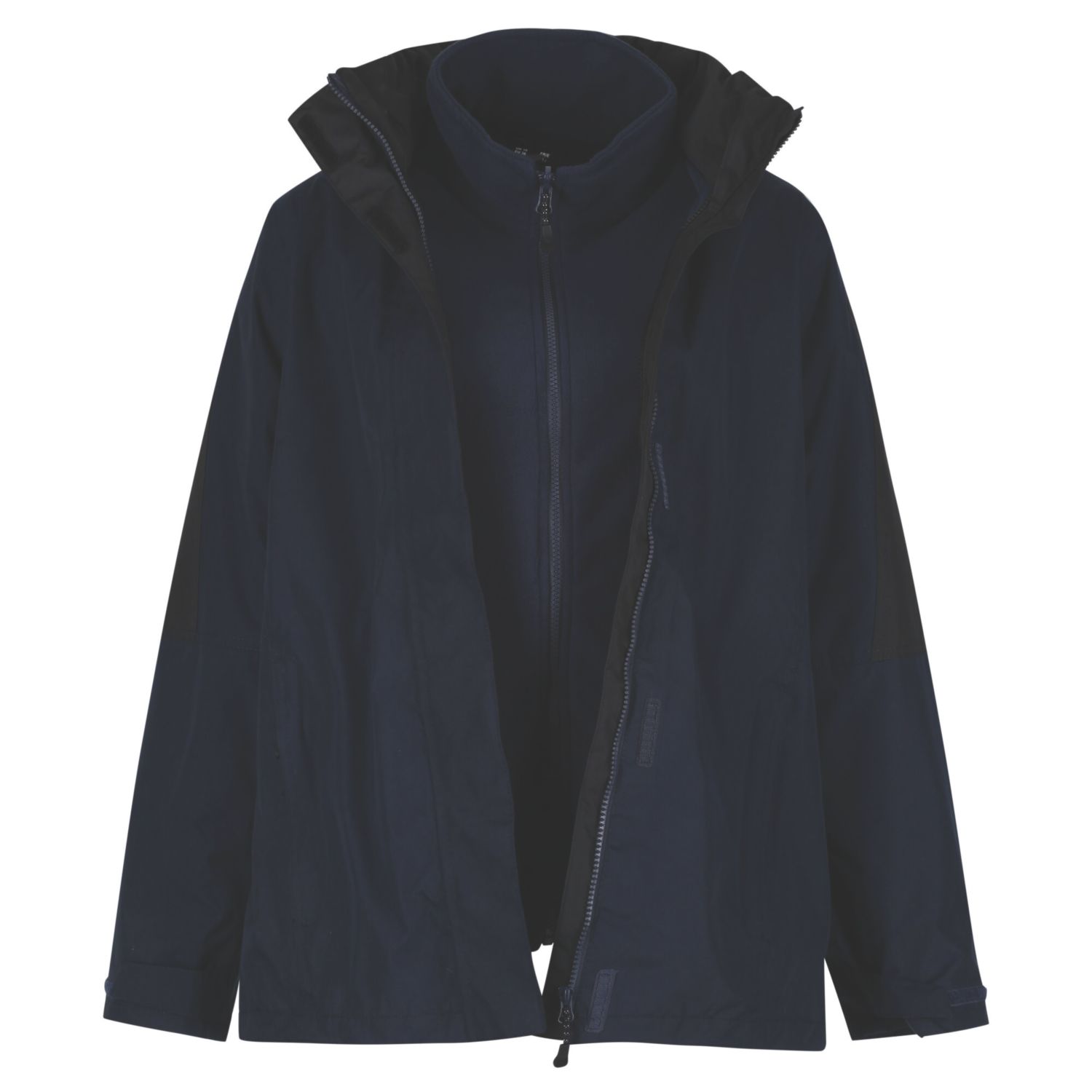 Regatta Defender III Womens 3-in-1 Jacket Navy/Black Size 20 (934JU)
