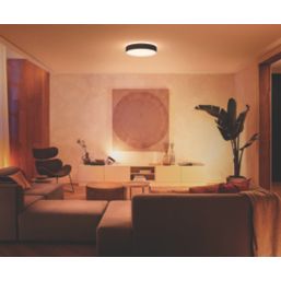 Philips Hue Ambiance Enrave LED Ceiling Light Black 48W 4750-6100lm