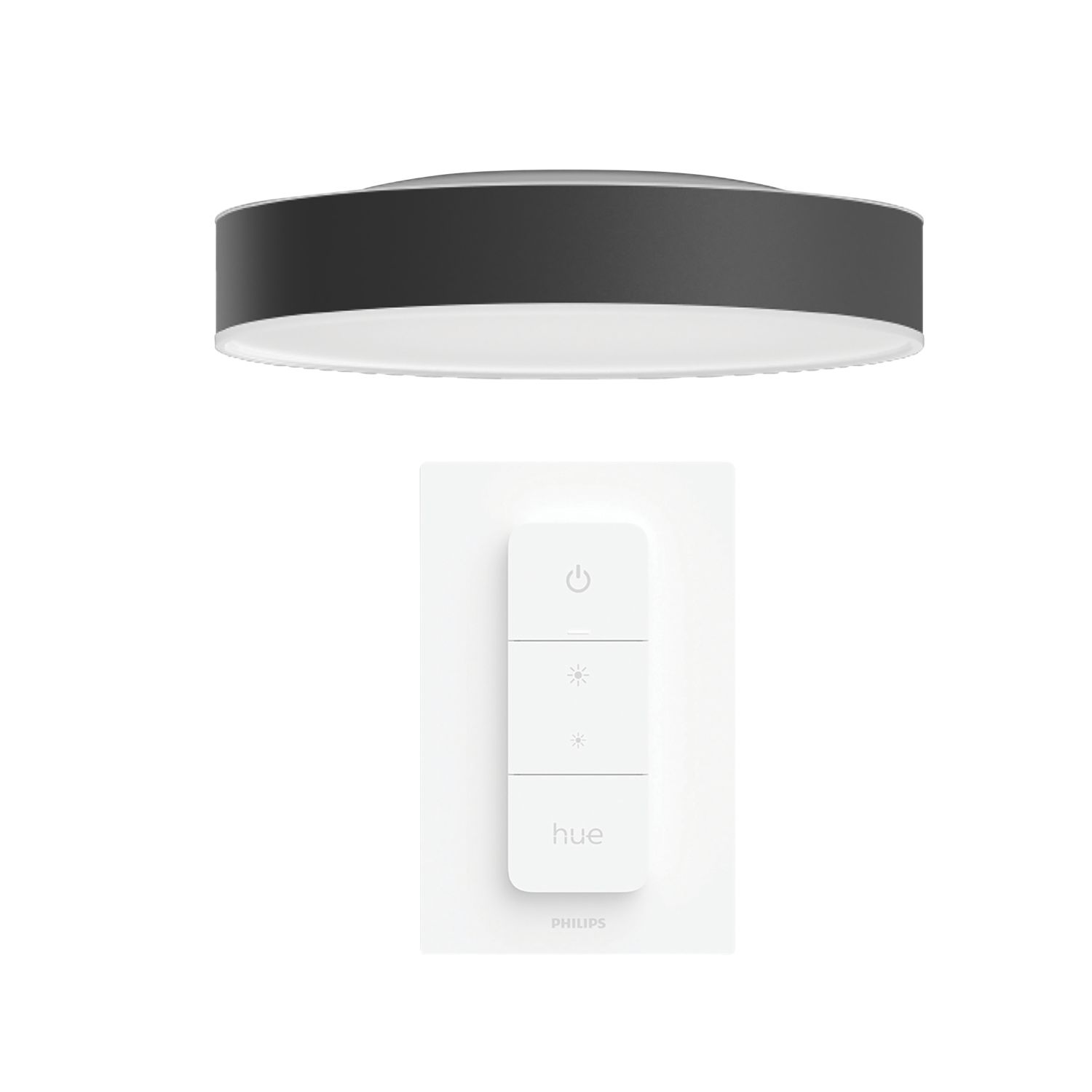 Philips Hue Ambiance Enrave LED Ceiling Light Black 48W 4750-6100lm (934RF)