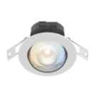 Calex SMD 220-240V 2700-6500K Adjustable Tilting Head  LED Smart Downlight With Variable Light White 4.9W 345lm