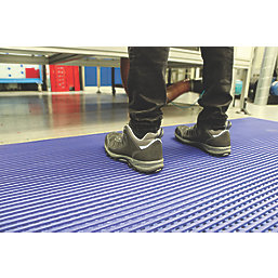 COBA Europe DeckStep Anti-Slip Floor Mat Blue 2.5m x 1.2m x 11.5 mm ±0.5mm
