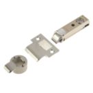 Union Chrome-Plated Tubular Mortice Latch 73mm Case - 57mm Backset